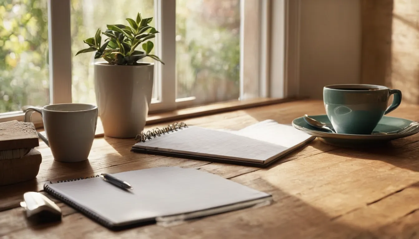 A homeowner reviewing concrete estimates at a kitchen table